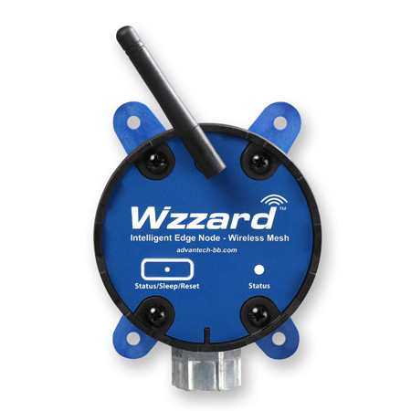 Wzzard Mesh Wireless Sensor - Industrial HVAC/Cooler, Conduit (Gen.2)